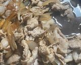 A picture of step 4 of Homestyle Japanese Pork Bowl (butadon).