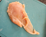 A picture of step 2 of Creamy garlic chicken.