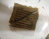A picture of step 10 of Spinach corn cheese sandwich.
