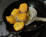 A picture of step 9 of Bogi festival puran poli(sweet) Dal vada, coffee.