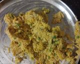 A picture of step 2 of Pumpkin tikki chaat.
