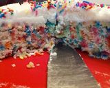 A picture of step 7 of Funfetti Cake.