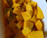 Foto langkah ke 1 dari resep Mamaci Fresh Milk With Mango & Boba.