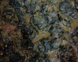 A picture of step 4 of Kesavina Dhantina soppu palya (Colocasia leaves curry recipe).