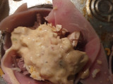 Chalupa de jamón keto