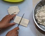 Foto langkah ke 4 dari resep Pangsit Tahu Aci Goreng.