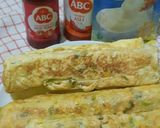 Foto langkah ke 6 dari resep Telur dadar isi sosis.