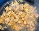 Une image de l'étape 2 de Poulet Curry Coco.