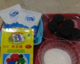 Foto langkah ke 1 dari resep Puding susu oreo.