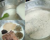 A picture of step 2 of Fettuccine Pasta in White Sauce.