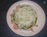 A picture of step 3 of Bombay chapati sandwich.