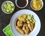 Foto langkah ke 6 dari resep Pempek Dos (Pempek Tanpa Ikan) Lembut.