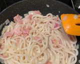 Foto langkah ke 3 dari resep Udon carbonara.