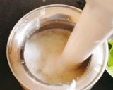 A picture of step 2 of Sattu Green Chilli Buttermilk 😋 Masala Chhachh/ Mint sattu powder Buttermilk.