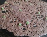A picture of step 3 of Ragi dosa.