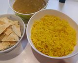 A picture of step 4 of Indian Turmeric Basmati Rice (goes great with curry!).