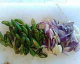 Foto langkah ke 3 dari resep Tumis Kangkung Teri Nasi.