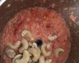 A picture of step 2 of Makhana Kaju Curry.