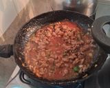 Foto del paso 3 de la receta: Lasaña de zapallitos rellena con atún y carne, espinaca 🥬🥩
