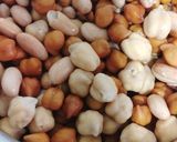 A picture of step 1 of Rajma Chana Chaat.