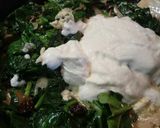 Foto del paso 6 de la receta Espinacas en salsa de queso azul