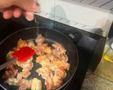Foto del paso 2 de la receta: Fideos a la cazuela con setas de cultivo pollo y gamba