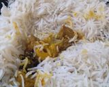 A picture of step 7 of Kathal Pulao.