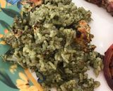 Foto del paso 4 de la receta: Arroz cremoso con espinacas y queso enmental