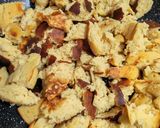 Áfonyás rakott császármorzsa (szénhidrát csökkentett) recept fázis 5 fotója