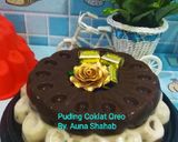Foto langkah ke 8 dari resep Puding coklat Oreo.
