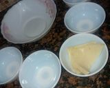A picture of step 3 of Bread Rasmalai.