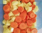 Savanyú krumplileves recept fázis 1 fotója