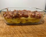 Une image de l'étape 5 de Des pommes de terre lardons et raclette.