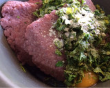 Foto del paso 1 de la receta: Hamburguesa corazón sin pan