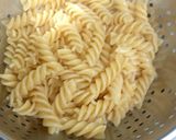 A picture of step 8 of My Chicken Sausage with Pasta in a Creamy Soft Cheese sauce 😆.