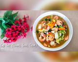 Foto langkah ke 4 dari resep Capcay Udang Sosis Telur.