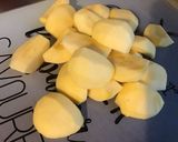 Une image de l'étape 6 de Tarte aux pommes, noix de coco et pamplemousse.