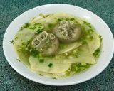 Hình bước làm 4 của món Canh măng giò heo