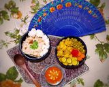 عکس مرحله 3 از دستور خوراک مرغ و سبزیجات ماکروفری سریع 🥘🍗