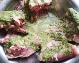 Foto del paso 1 de la receta: Cordero al Horno a base de Huacatay 👍🇵🇪