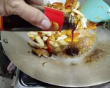 Foto langkah ke 5 dari resep Tumis Tempe Putih Telur.