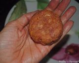 A picture of step 8 of Persian meat patties with yellow split peas (Cutlet).