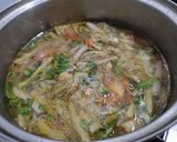 Hình bước làm 5 của món Canh bồng khoai(ngó khoai) nấu tôm