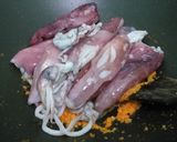 Foto langkah ke 3 dari resep 6. Cumi Masak Hitam Madura Jawa Timur.