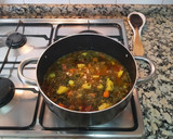 Foto del paso 5 de la receta: Garbanzos con espinacas (plato 100% andalûh) 🍲