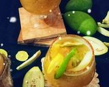 A picture of step 5 of Aam Panna.