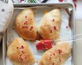 A picture of step 8 of Calzone with Custard Cream.