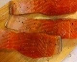 A picture of step 1 of ☆Salmon Meunière☆ with Herb Salt.