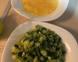 Foto del paso 4 de la receta: Calabacín con huevo
