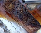 A picture of step 7 of Pastrami Batch 2 the Grilled One.